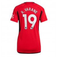 Fotbalové Dres Manchester United Raphael Varane #19 Dámské Domácí 2023-24 Krátký Rukáv